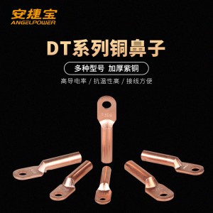 安捷宝 DT10/16/25/35/50/70/95/120/150/185/240铜鼻子接线端子