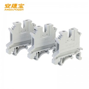 安捷宝 UK2.5B导轨式接线端子排uk-2.5N/1.5N/3N/6N/10N/16N/35N